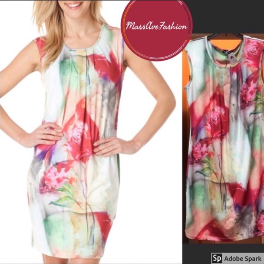 Floral Shift Dress